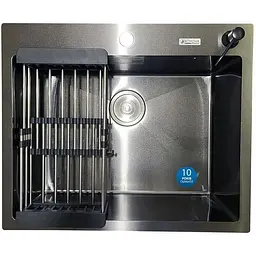 Кухонна мийка Romzha Arta U-550S Max BL