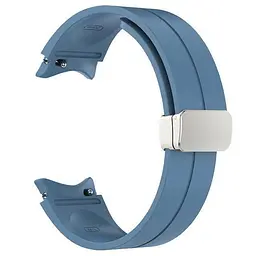 Ремінець для Samsung Galaxy Watch 6 - світло-синій ширина кріплення 20мм силікон Watchbands Cls (W15-4WB612531186) - мініатюра 2