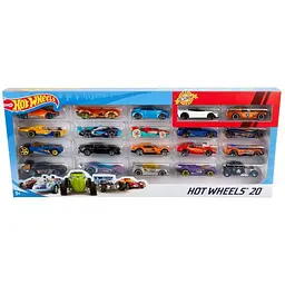 Набір Hot Wheels з 20-ти базових машинок в асортименті (H7045) - мініатюра 2