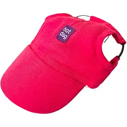 Кепка Hat-Dog 5/XL льон малинова з регульованою затяжкою 100