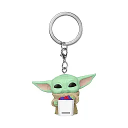 Ігрова фігурка на кліпсі FUNKO POP! серії "Мандалорець і Ґроґу" - ҐРОҐУ З ПОПКОРНОМ - мініатюра 2