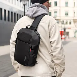 Сумка для ноутбука Tomtoc Navigator-T24 Sling Bag Black 14 Inch/7L T24M1D1 - мініатюра 8