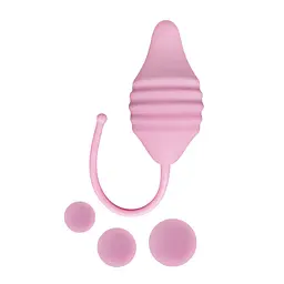 Вагінальні кульки Femintimate Pelvix Silicone String, 6 см (рожевий)