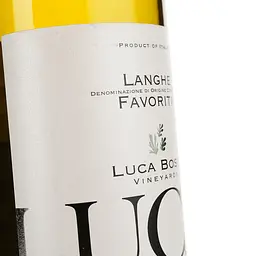 Вино Luca Bosio Langhe Favorita 13.5% біле сухе 0.75 л - мініатюра 3