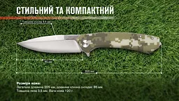 Нiж Adimanti by Ganzo Skimen design складаний камуфляж - мініатюра 9