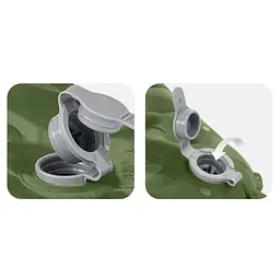 Матрац надувний надлегкий Naturehike CNK2450WS014 з мішком для надування 196см Зелений - мініатюра 4