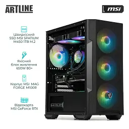 Комп'ютер Artline Gaming DRGN (DRGNv124) - мініатюра 4