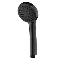 Ручний душ Zerix SH-01 black ZX4895, Чорний матовий