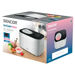 Морозивниця Sencor 100 Вт чорно-білий (SIC3000WH) - мініатюра 13