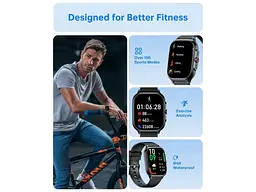 Смарт-годинник Oukitel V7 Pro Black - мініатюра 6