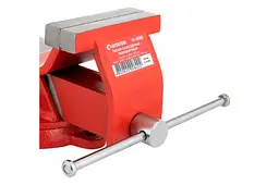 Тиски ручні поворотні слюсарні Intertool HT-0080 100 мм x 4.4кг економ - мініатюра 5