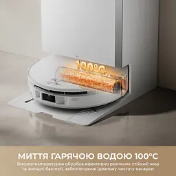Робот пилосос миючий MOVA S70 Pro Roller White - мініатюра 8