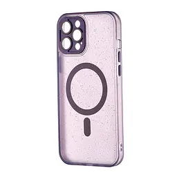 Чохол Splatter with MagSafe Protected Camera iPhone 12 Pro Max Purple