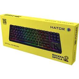 Клавіатура Hator Rockfall 2 Optica TKL Black USB Black (HTK-730) - мініатюра 6