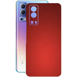 Захисна плівка StatusSKIN для Vivo Y72 Корпус Вініл червона матова