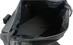 Сумка дорожня саквояж Wallaby 25L поліестер штучна шкіра Чорний - мініатюра 6