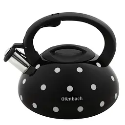 Чайник із свистком Ofenbach NB-100301BL 2.5 л чорний - мініатюра 2