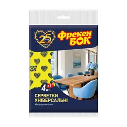 Салфетки для уборки Фрекен БОК Фламенко 4+1 шт. (4820048480482)