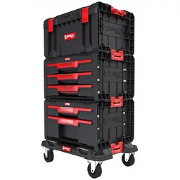 Набір ящиків Qbrick SYSTEM PRO DRAWER WORKSHOP SET 2 мобільна шафа 525x345x885 мм - мініатюра 3
