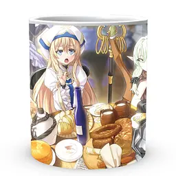 Кухоль GeekLand Goblin Slayer Вбивця Гоблінів Жриця Ельф Шаман GobS 02.13 330 мл білий - мініатюра 2