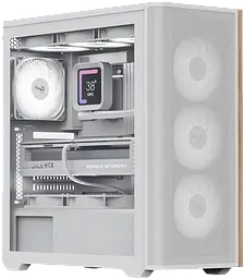 Корпус AeroCool D501A-G-WT-v2 ARGB White (ACCM-DS01043.21) - мініатюра 5