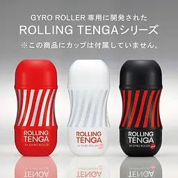 Мастурбатор Tenga Rolling Gyro Roller Cup Gentle, 15.5х7.1 см (білий) - мініатюра 5