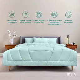 Набір постільної білизни Ideia Oasis з ковдрою полуторний м'ятний (8000035247) - мініатюра 6