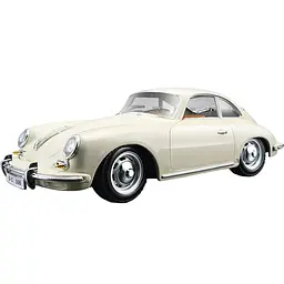 Автомодель Bburago Porsche 356B 1961 р 1:24 білий (18-22079) - мініатюра 4
