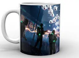 Кружка GeekLand Ghosts Busters Мисливці за привидами білий фон - мініатюра 2