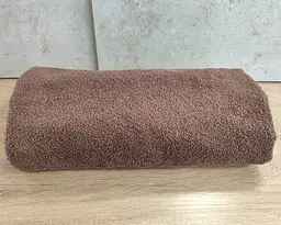 Рушник турецький махровий однотонний Zeron 70х140 Brown щільність 500 г/м2