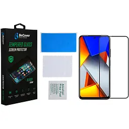 Захисне скло BeCover для Poco M4 Pro 4G Black (708590) - мініатюра 3