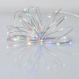 Електрогірлянда Yes! Fun Нитка на мідному дроті 40 LED різнокольорова 4 м статична (975029) - мініатюра 3