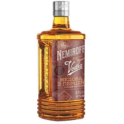 Уцінка. Настоянка Nemiroff Originals Українська медова з перцем 40% 0.5 л - мініатюра 3
