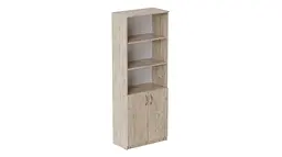Шафа Анжело Ferrum-decor на 5 полиць з 2 дверима 1900x700x380 ДСП Дуб Сан-Марино 16 мм (FRD-105032) - мініатюра 3