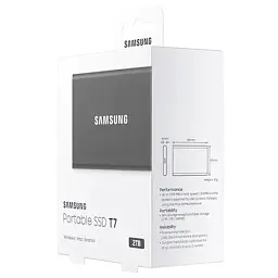 Накопичувач SSD USB 3.2 2TB T7 Samsung (MU-PC2T0T/WW) - мініатюра 10