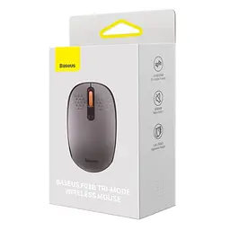 Комп'ютерний Мишка Baseus F01B Tri-Mode Wireless Mouse Frosted сірий B01055503833-00 - мініатюра 2