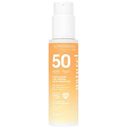 Сонцезахисний спрей для тіла та обличчя Alphanova Organic Sun SPF 50 органічний 100 г