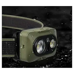 Ліхтар налобний Naturehike CNK2450ZM010, коричневий - мініатюра 6