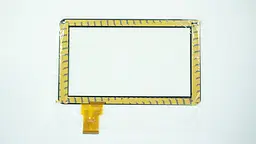 Тачскрін (сенсорне скло) для YH-F900H YJ164FPC-V0 9 зовнішній розмір 232*141 мм робочий розмір 198*112 мм 50 pin чорний - мініатюра 2