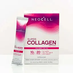Супер колагенові пептиди Neocell Super Collagen Peptides без смаку 200 г (20 стиків х 10 г) - мініатюра 2