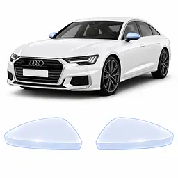 Антигравійна захисна бронеплівка за лекалами для Audi A6 C8 facelift 2023-2025 - дзеркала