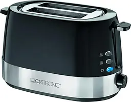 Тостер Clatronic TA 3574 black-silver - мініатюра 2