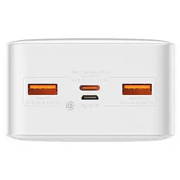 Портативна батарея - зовнішній акумулятор Baseus Bipow 20W 30000mAh (PPBD050402) білий - мініатюра 3
