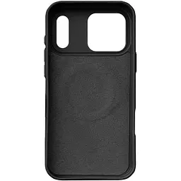 Чохол Syndee with MagSafe для Apple iPhone 17 Pro Max (6.9) Black / Black - мініатюра 3