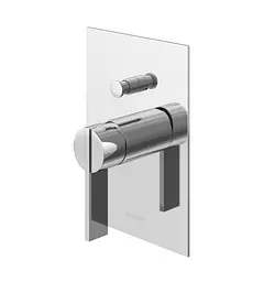 Душова система Kohlman Dexame 35 chrome + BOX прихованого монтажу QW210DQ35, Хром - мініатюра 6