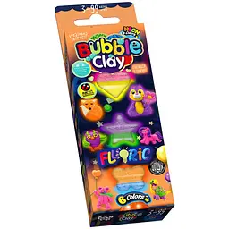 Набір для креативної творчості Danko Toys Bubble Clay Fluoric BBC-FL-6-01U Укр Вид 2