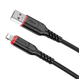 Кабель Hoco X59 Victory charging data cable iP(L=2M) Черный