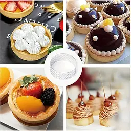 Комплект із 12 круглих форм для тартів із нержавіючої сталі, Kitchen Master 87331 - мініатюра 4