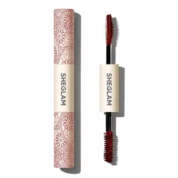 Туш подвійна для вій SHEGLAM All-in-One Volume & Length Mascara Waterproof Burgundy
