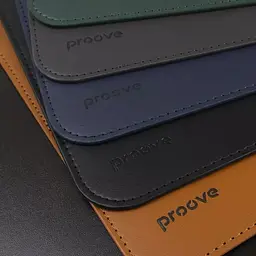 Чохол-конверт Proove для Apple MacBook Pro 13" 2020-2022 Leather Sleeve (021076) black - мініатюра 4